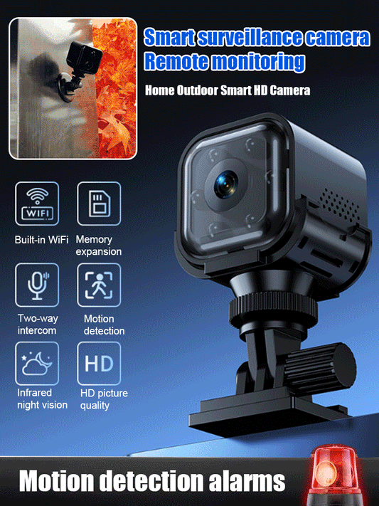 Smart WiFi Security Camera – 1080P HD | Night Vision | Motion Detection | Low Power